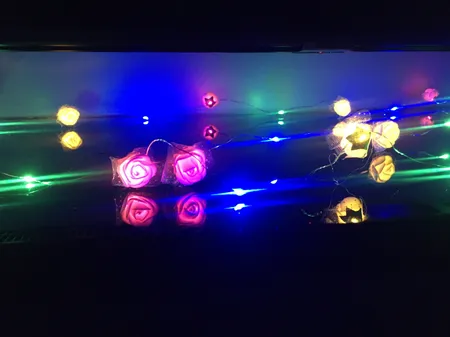 ریسه ال ای دی مدل گل طول 5 متر