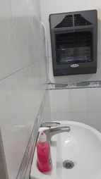 بخاری گازی دیواری، زمین آبسال مدل 481