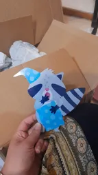 استیکر چوبی باروچین طرح شب بخیر کوچولو