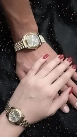 ست ساعت مچی عقربه ای  مدل دیت جاستbtn01