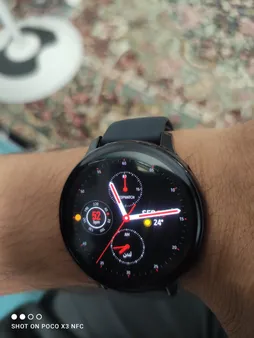 ساعت هوشمند سامسونگ مدل Galaxy Watch Active2 44mm بند لاستیکی