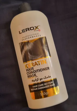 نرم کننده مو لروکس مدل Keratin وزن 550 گرم