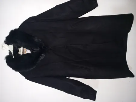 پالتو بلند زنانه مدل خزدار کد 02