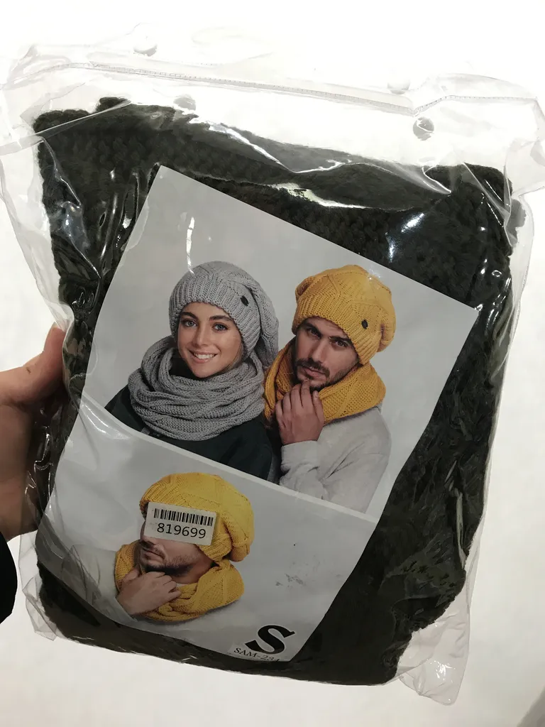 ست کلاه فرانسوی و شال گردن مدل  رینگی 2022