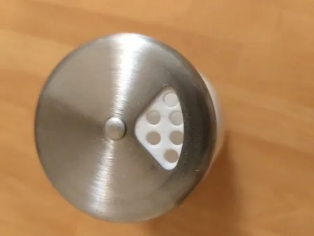 نمکدان زیبا سازان مدل کرومی