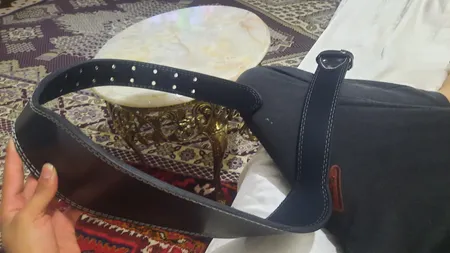 کمربند بدنسازی مدل چرم صنعتی 13050md