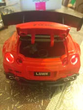 تجریه خرید ماشین بازی چه ژی مدل نیسان طرح GRT موزیکال کد CZ128ADT2