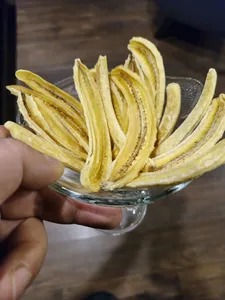 تجریه خرید موز ایرانی پاکستانی خشک شده زرنگاران  - 100 گرم