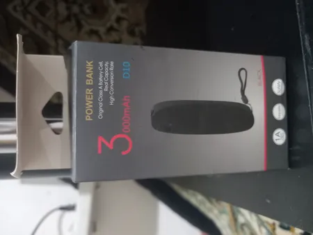 پاوربانک مدل D10 ظرفیت 3000 میلی آمپر ساعت