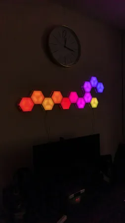 چراغ دیواری گیمینگ باکس مدل MX6 مجموعه 6 عددی