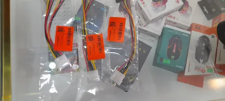 کابل تبدیل برق 1 به 2 ساتا مدل S322 طول 0.2 متر