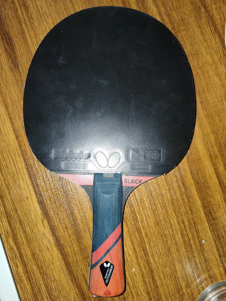 راکت پینگ پنگ باترفلای مدل Dimitrij  سری Black