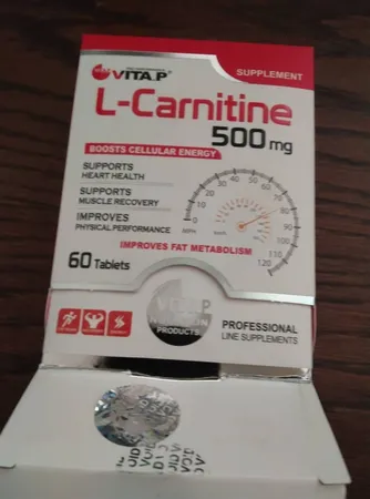 قرص ال کارنیتین ویتاپی -  500 میلی گرم بسته 60 عددی