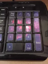 تجریه خرید برچسب حروف فارسی کیبورد گراسیپا طرح Space کد 101