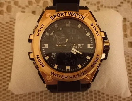 ساعت مچی دیجیتال مردانه مدل دوزمانه098