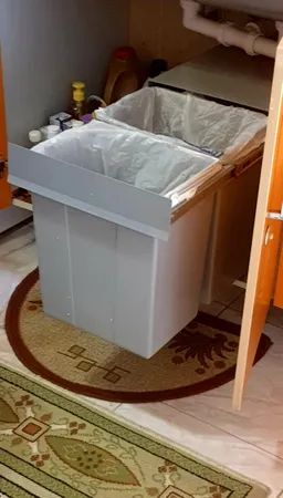 سطل زباله کابینتی مدل کلاسیک گنجایش 50 لیتر