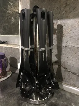 سرویس کفگیر و ملاقه 6 پارچه سام ست مدل کارمن