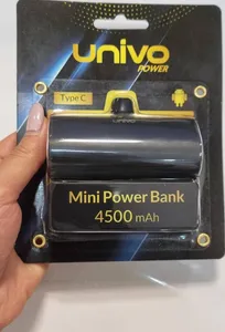 تجریه خرید پاوربانک یونیوو مدل UN5000 USB-C ظرفیت 4500 میلی آمپر ساعت