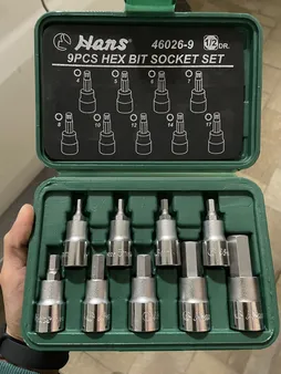 مجموعه 9 عددی سری بکس هنس مدل 46026-9