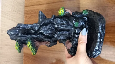 عود وجاعودی مدل آبشاری طرح صخره کد 08