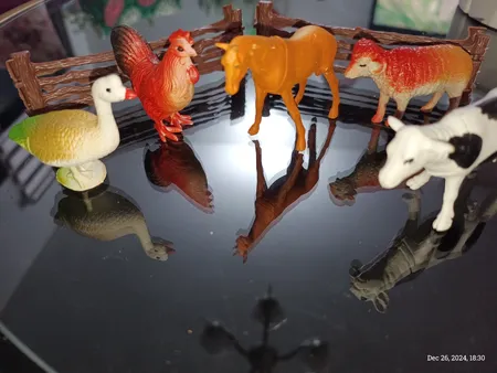 فیگور مدل حیوانات اهلی مجموعه 5 عددی