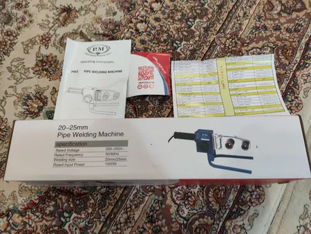 دستگاه اتو لوله سبز پی ام مدل pw2