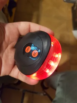 چراغ عقب دوچرخه مدل لیزری