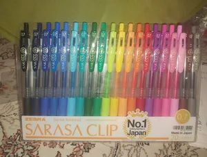 تجریه خرید روان نویس 0.7 میلی‌متری 20 رنگ زبرا مدل Sarasa Clip