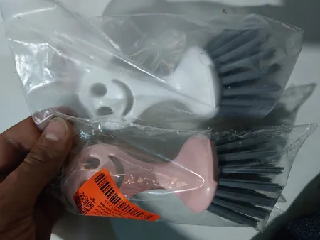 برس شستشوی میوه و سبزیجات طرح لبخند کد mk460