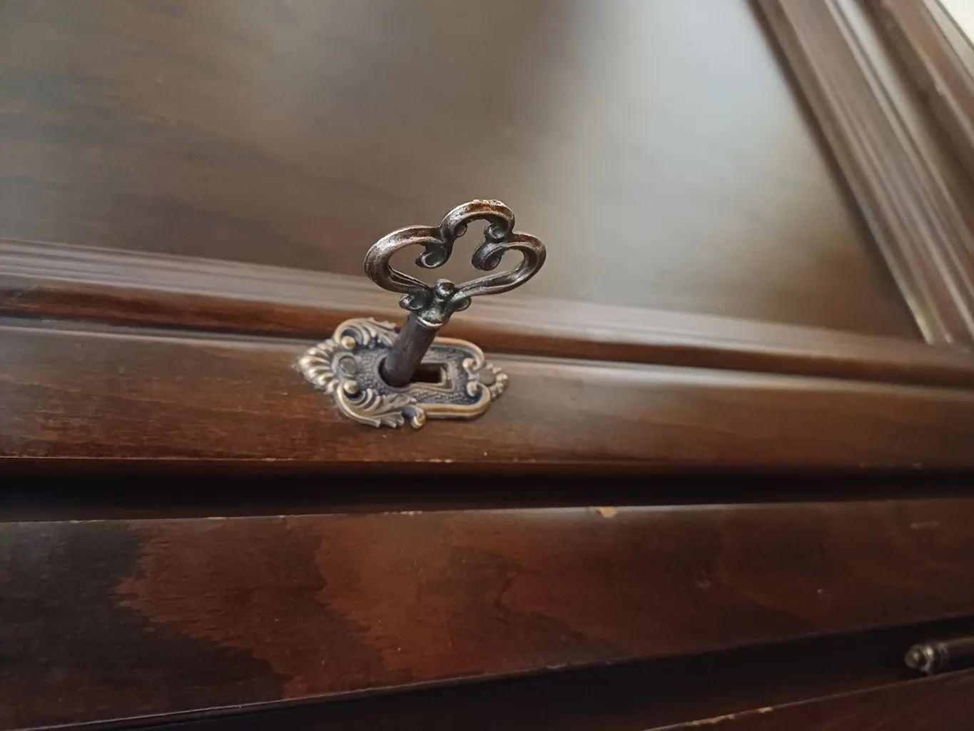 قفل کمدی مدل 104 طرح قلب مجموعه 3 عددی