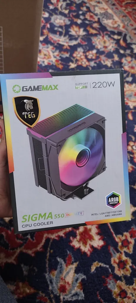 سیستم خنک کننده بادی گیم مکس مدل Sigma 550 Infinity