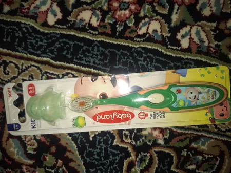 مسواک کودک بیبی لند مدل 379 با برس خیلی نرم