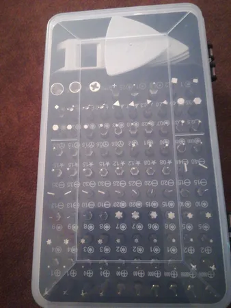 پیچ گوشتی مدل Kerkoor بسته 122 عددی