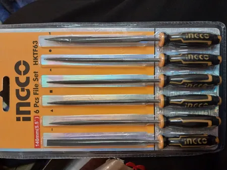 سوهان مینیاتوری اینکو مدل HKTF-63 مجموعه 6 عددی