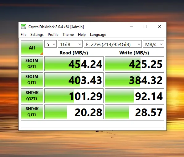 اس اس دی اکسترنال اوسکو مدل MD-005M ظرفیت یک ترابایت
