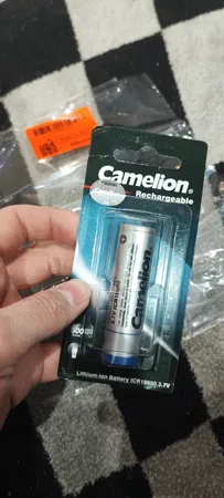 باتری لیتیوم-یون قابل شارژ کملیون کد ICR-18650 ظرفیت 2200 میلی آمپرساعت