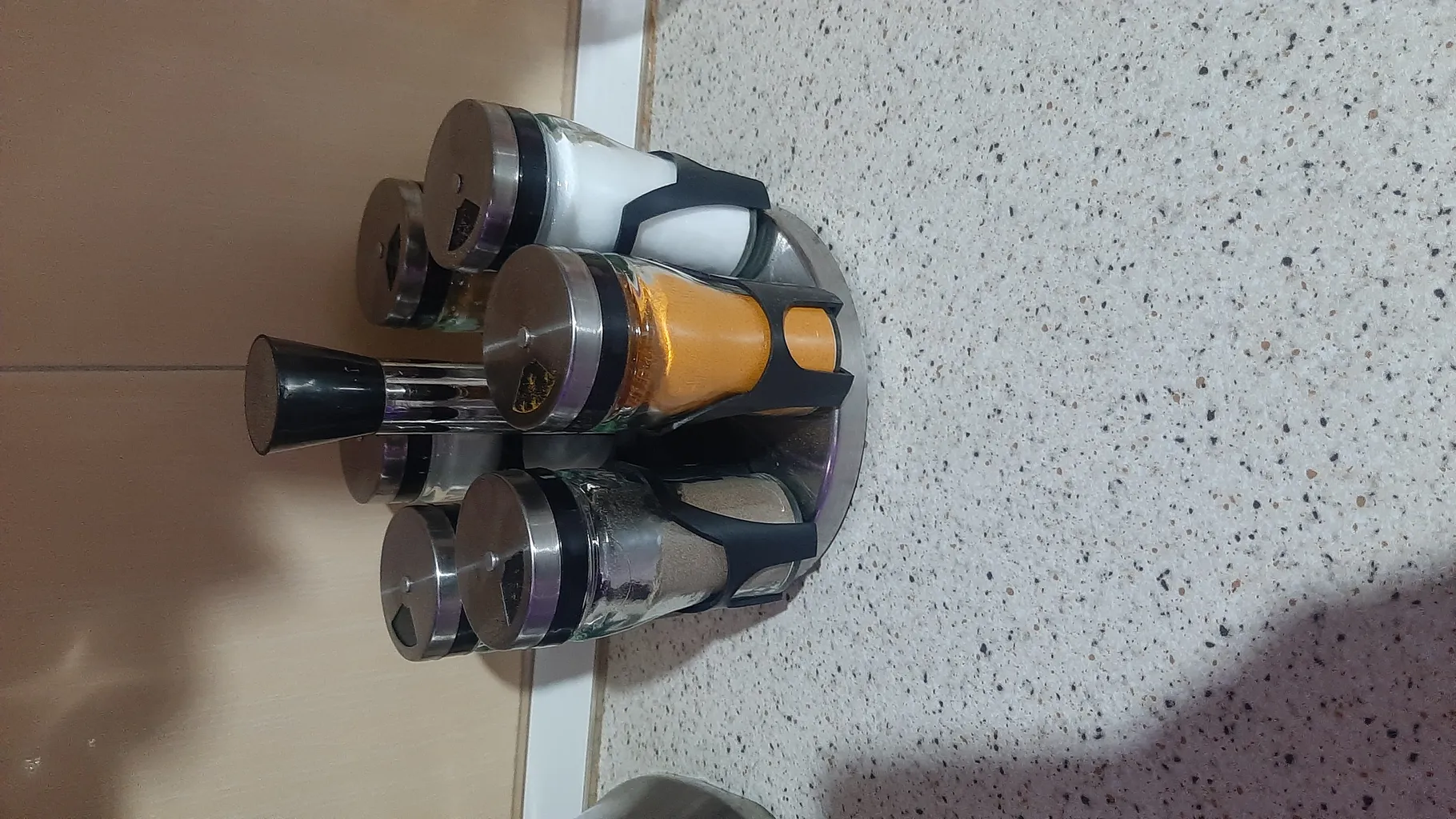 ست جا ادویه 7 پارچه کاپریس مدل پارادایس کد 6