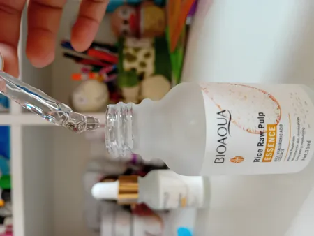 سرم پوست بایو آکوا مدل برنج حجم 15 میلی لیتر مجموعه 2 عددی