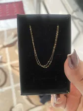 تجریه خرید زنجیر طلا 18عیار زنانه کانیار گالری مدل Z2