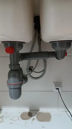 سیفون ظرفشویی آبا کد 120