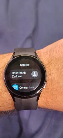 ساعت هوشمند 40 میلی‌متری سامسونگ مدل Galaxy Watch4 با بند سیلیکونی