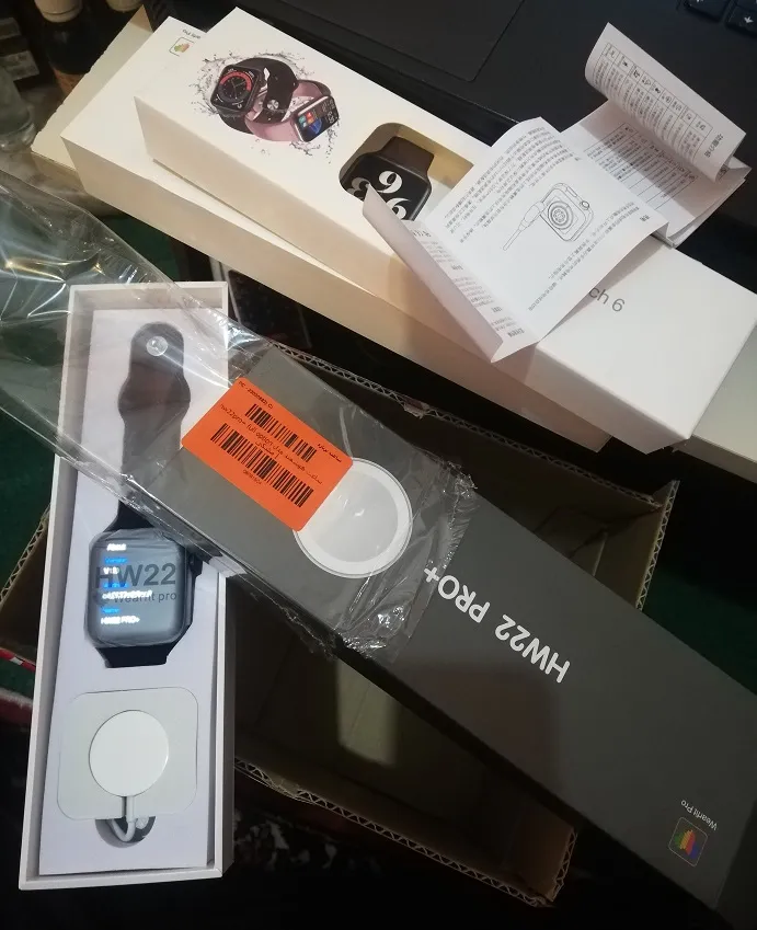ساعت هوشمند مدل hw22pro+ full optio