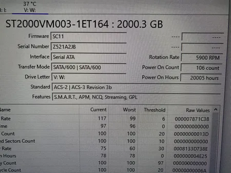 هارددیسک اینترنال سیگیت مدل ST2000VM003 ظرفیت 2 ترابایت