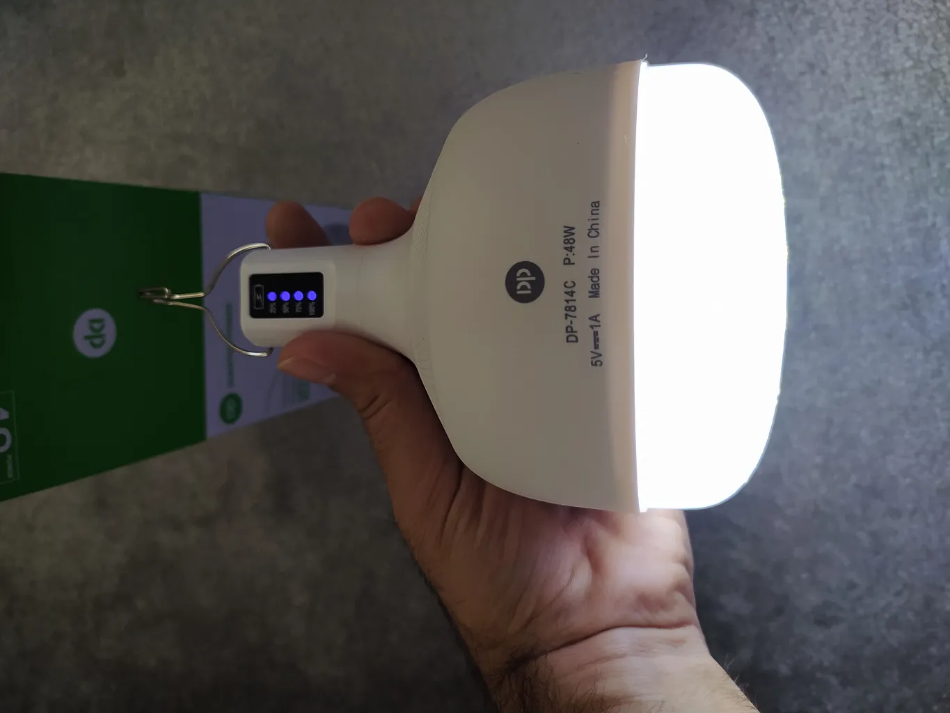 چراغ اضطراری دی پی مدل 7814C 48W