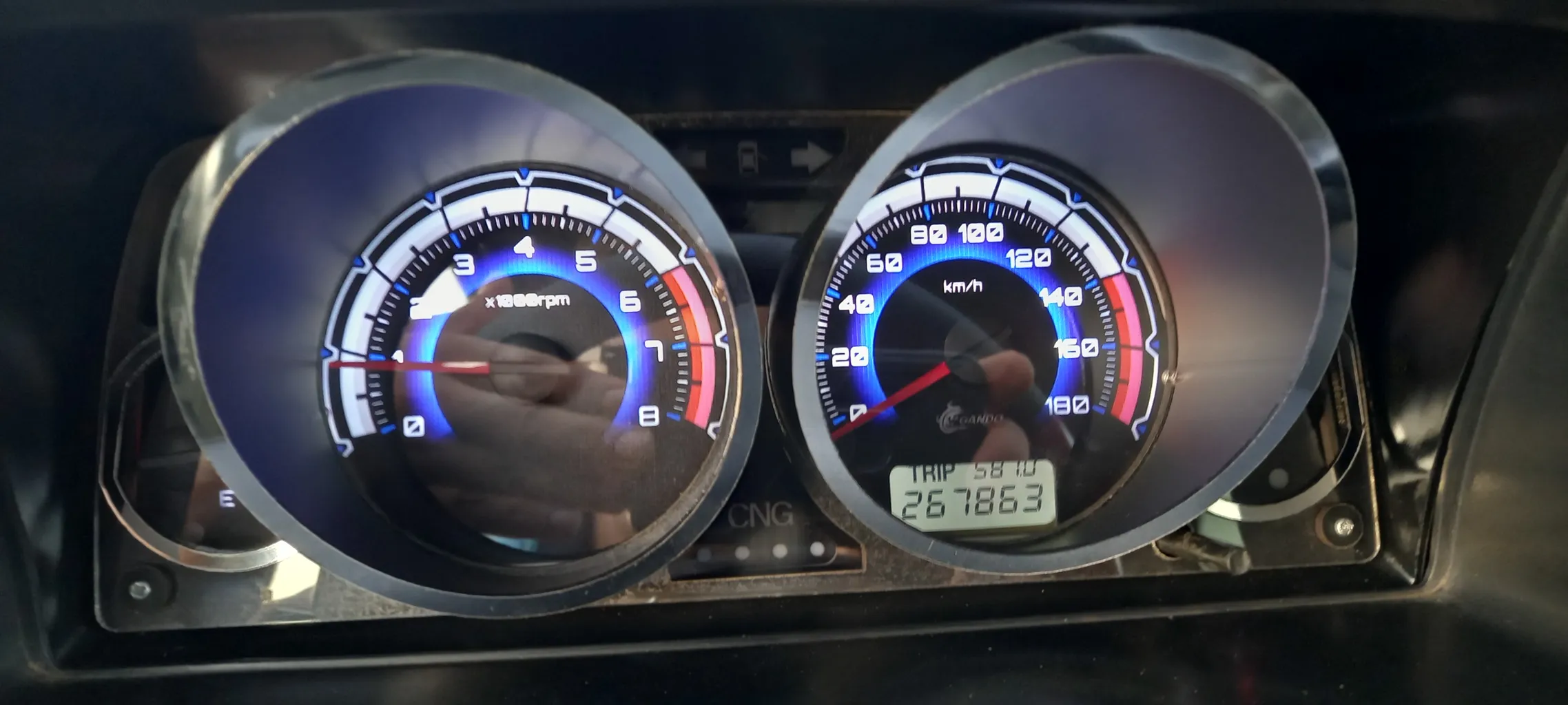 قاب کیلومتر مدل اسپرت مناسب برای پراید قدیم