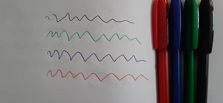 خودکار آرامی مدل k2 کد 1.0-4M-asli بسته 4 عددی