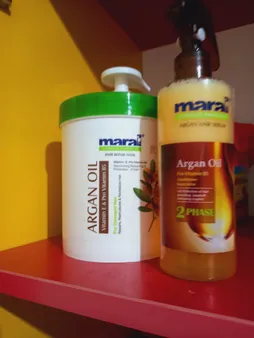 ماسک مو مارال مدل Argan حجم 750 میلی لیتر