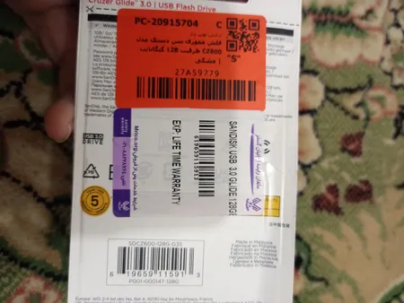 فلش مموری سن دیسک مدل CZ600 ظرفیت 128 گیگابایت