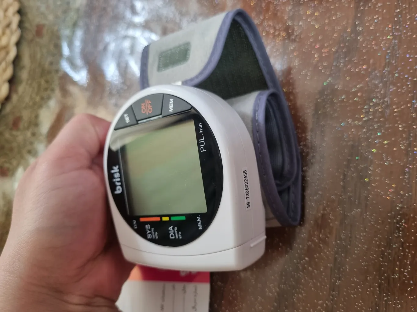 فشارسنج مچی دیجیتالی بریسک مدل PG-800 A27