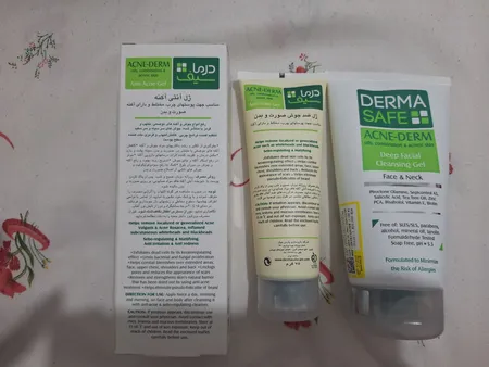 ژل ضد جوش درماسیف مدل Acne Derm حجم ۷۵ میلی لیتر